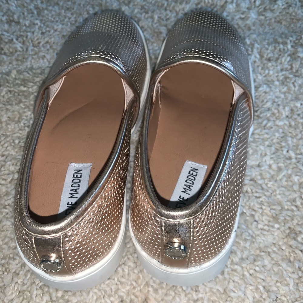 Steve Madden rose gold platform shoe - Picture 4 of 6